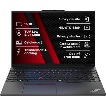 

Lenovo ThinkPad E16 Gen 2 Black
