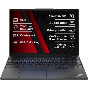 

Lenovo ThinkPad E16 Gen 2 Black
