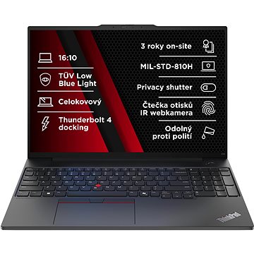 

Lenovo ThinkPad E16 Gen 2 Black
