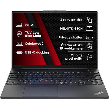 

Lenovo ThinkPad E16 Gen 1 Graphite Black