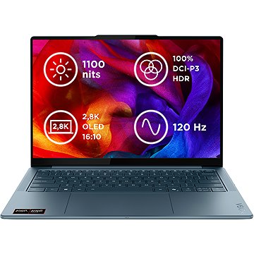 

Lenovo Yoga Slim 7 14AKP10 Tidal Teal celokovový + myš