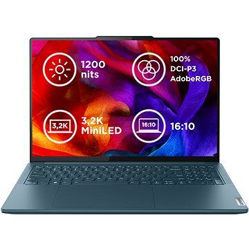 

Lenovo Yoga Pro 9 16IRP8 Tidal Teal celokovový