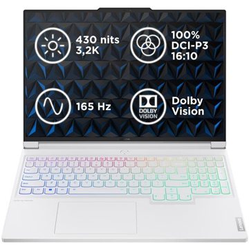 

Lenovo Legion 7 16IRX9 Glacier White celokovový + podložka pod myš
