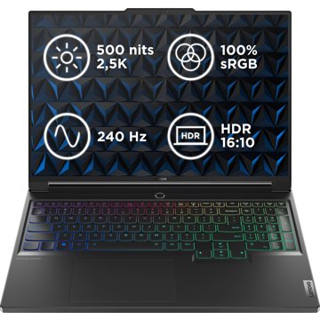 Lenovo Legion 7 16IRX9 Eclipse Black celokovový + podložka pod myš