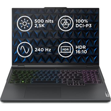 

Lenovo Legion Pro 5 16IRX9 Onyx Grey kovový + podložka pod myš