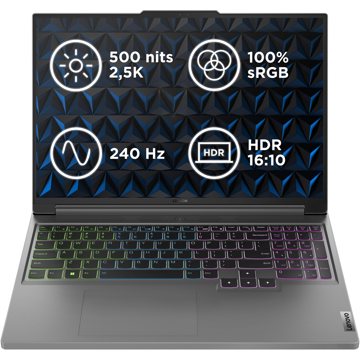 

Lenovo Legion Slim 5 16AHP9 Luna Grey kovový + podložka pod myš