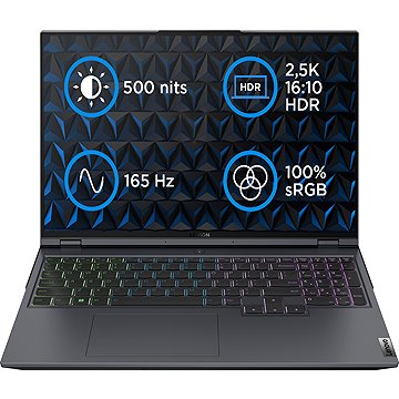 

Repasované - Lenovo Legion 5 Pro 16IAH7H Storm Grey kovový