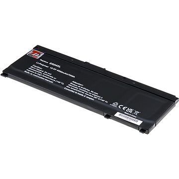 T6 Power pro Hewlett Packard Pavilion Power 15-cb500 serie, Li-Poly, 15,4 V, 4550 mAh (70 Wh), černá