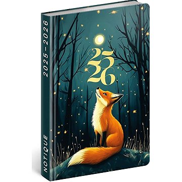 NOTIQUE 18měsíční Petito – Liška 2025/2026, 11 x 17 cm