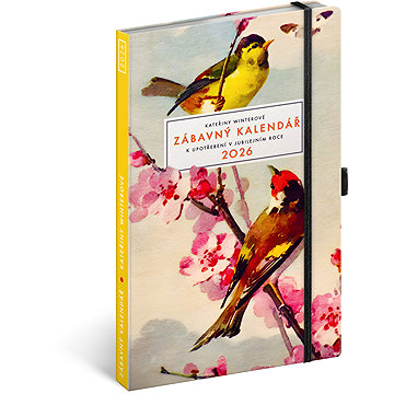 NOTIQUE Zábavný diář Kateřiny Winterové 2026, 13 x 21 cm