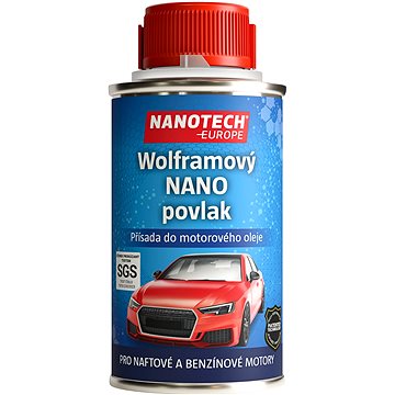 

NANOTECH-EUROPE Wolframová NANO aditiva pro benzínové motory, 180 ml, do 6 l motorového oleje
