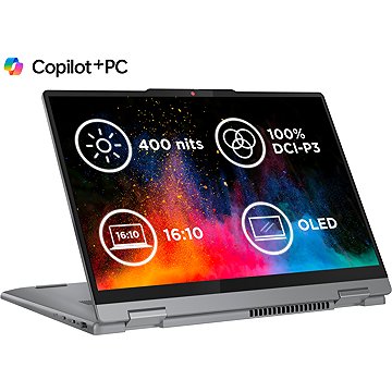 

Lenovo IdeaPad 5 2-in-1 14Q8X9 Luna Grey kovový + aktivní stylus Lenovo