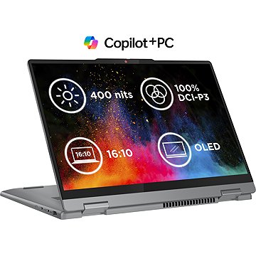 

Lenovo IdeaPad 5 2-in-1 14Q8X9 Luna Grey kovový + aktivní stylus Lenovo