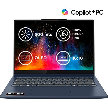 

Lenovo IdeaPad 5 2-in-1 14AKP10 Cosmic Blue kovový + aktivní stylus Lenovo