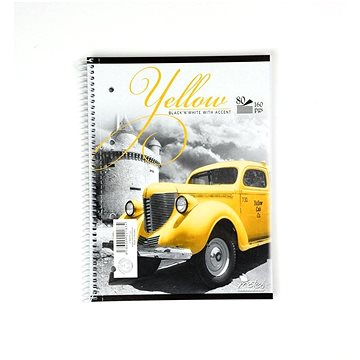 

NOTES A4, 80 listů, se spirálou na straně, čistý