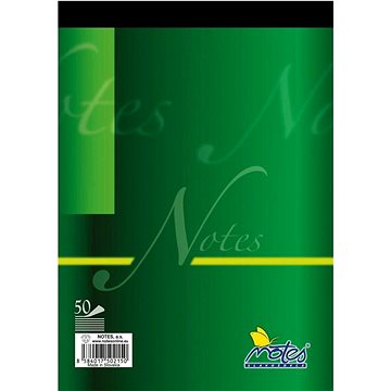 

NOTES A5, 50 listů, čtverečkovaný