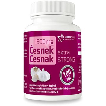 

Nutricius Česnek extra strong 1500 mg tbl. 100