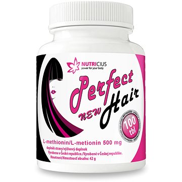

Nutricius Perfect Hair new - methionin 500 mg tbl. 100