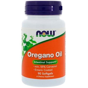 

NOW Foods Olej z oregána (55% Carvacrol) 500 mg, 90 softgel kapslí