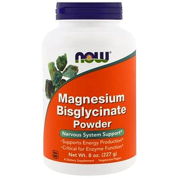 

NOW Foods Magnesium bisglycinate (Hořčík bisglycinát) 227 g