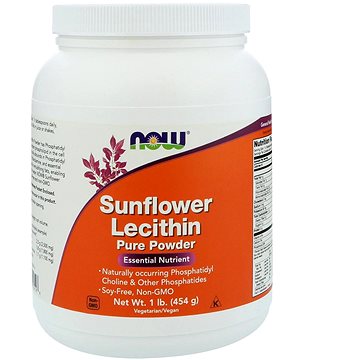 

NOW Foods Slunečnicový lecitin, prášek, 454 g