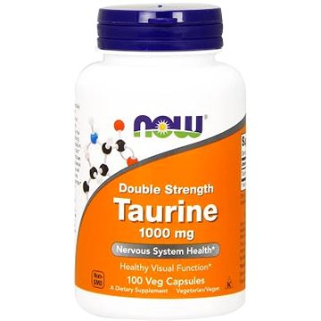 

NOW Foods Taurin 1000 mg, 100 kapslí