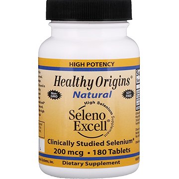 

Healthy Origins Selen (SelenoExcell®), 200 mcg, 180 kapslí