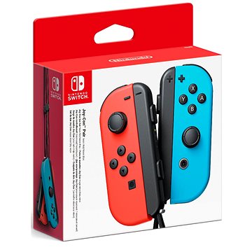 Nintendo Switch Joy-Con ovladače Neon Red/Neon Blue - Gamepad