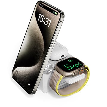 

CubeNest E311 3v1 s podporou uchycení MagSafe bílá