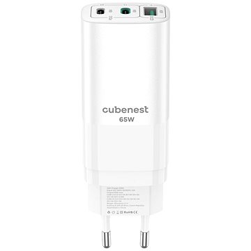 

CubeNest S3D0 GaN Adaptér 65W bílá
