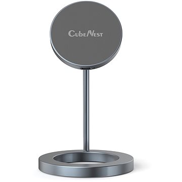 PowerCube CubeNest S111 bezdrátová magnetická nabíječka s podporou uchycení MagSafe - Nabíjecí stojánek