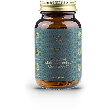

NaturLabs Folát bioaktivní Quatrefolic®, 60 kapslí