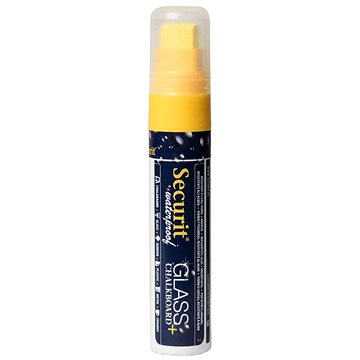 SECURIT Waterproof, silný voděodolný popisovač, žlutá