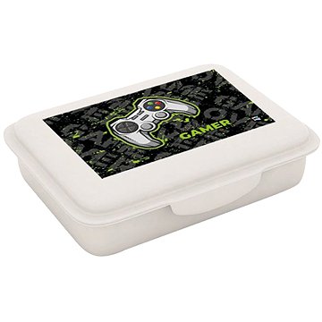 

OXYBAG Box na svačinu s přihrádkou Gamer