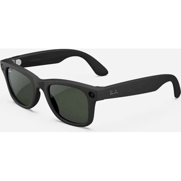 Meta RAY-BAN Meta Wayfarer Glasses - Matte Black, Polarized Gradient Graphite