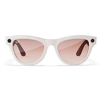 Meta Ray-Ban Meta Skyler Shiny Chalky Gray Gradient Cinnamon Pink