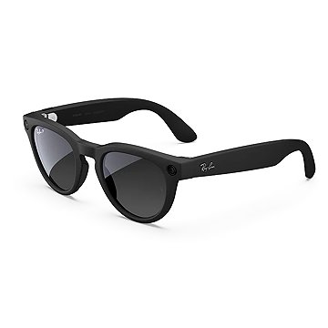 Meta RAY-BAN Meta Headliner (Standard) Smart Glasses (Gen 2) - Matte Black, Grey Polarized Gradient
