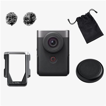 

Canon PowerShot V10 Advanced Vlogging Kit stříbrná