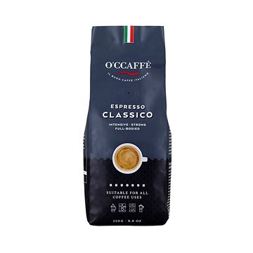 

O'Ccaffé Espresso Classico, zrnková, 250 g