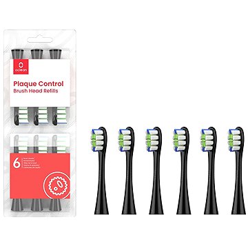 

Oclean Plaque Control, černé 6 ks + Professional Clean, bílé 6 ks