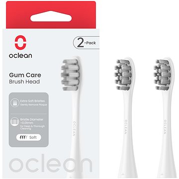 

Oclean Gum Care Extra Soft P1S12 W02 2 ks bílé
