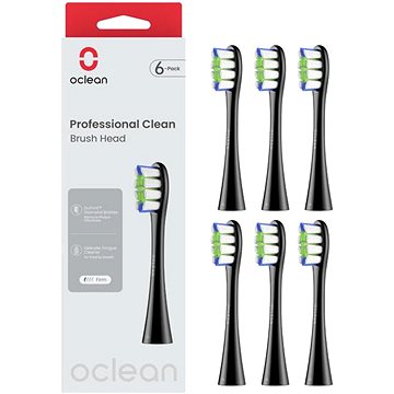 

Oclean Professional Clean P1C5 B06 6 ks černé