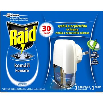 RAID elektrický odpařovač 1+21 ml - Odpuzovač hmyzu