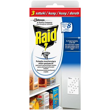 

RAID Proti potravinovým molům 3 ks