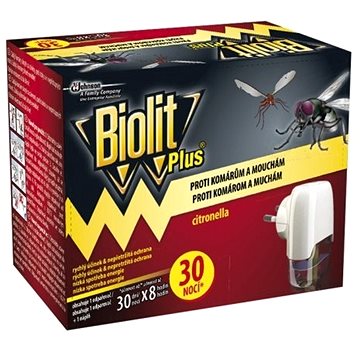 

BIOLIT Plus elektrický odpařovač 1+31 ml