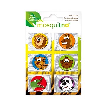 

MosquitNo Samolepky SpotZzz Safari, (1 × 6 ks)