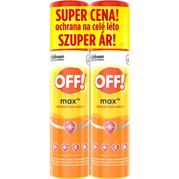 

OFF! Max Aerosol 2× 100 ml