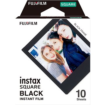 FujiFilm film instax square Black frame 10 ks