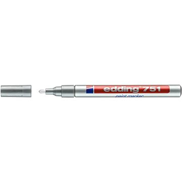 

EDDING 751, stříbrný