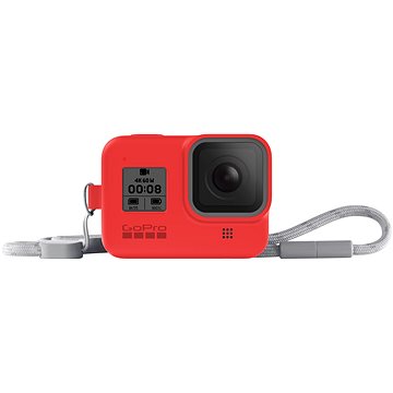 

GoPro Sleeve + Lanyard (HERO8 Black) červený